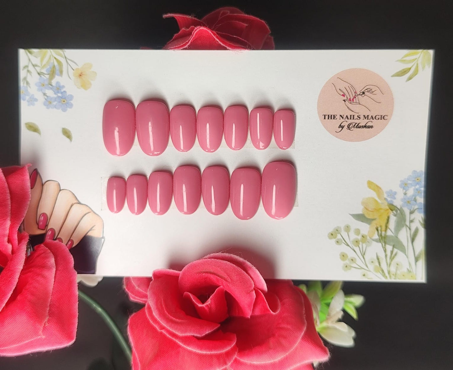 Cotton Candy Charm - Oval