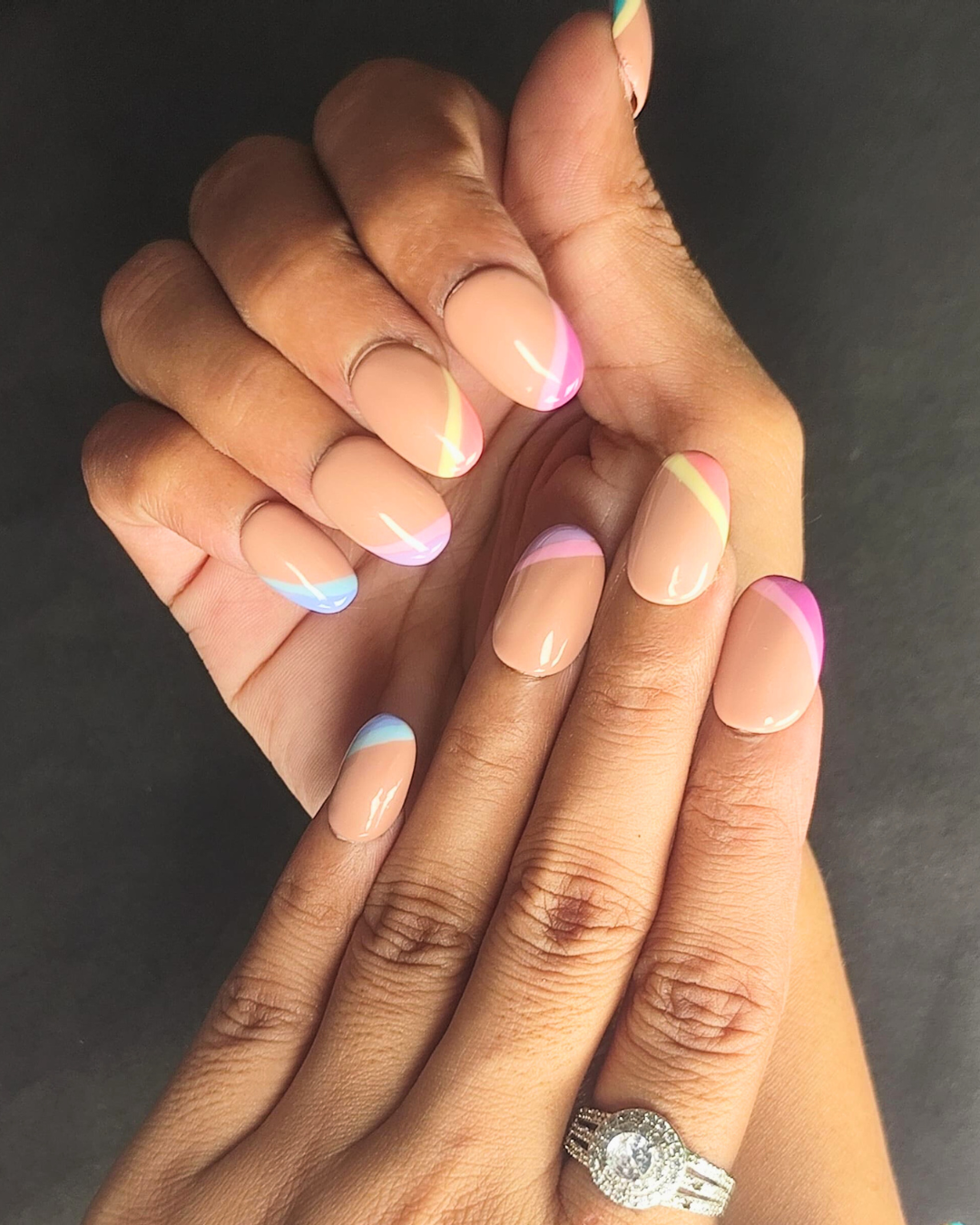 Pastel Pop Tips - Oval