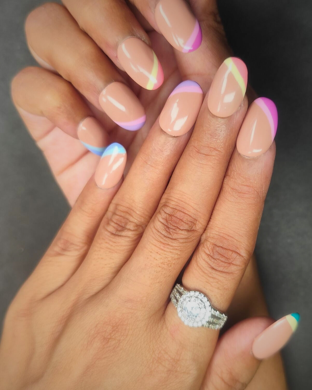 Pastel Pop Tips - Oval