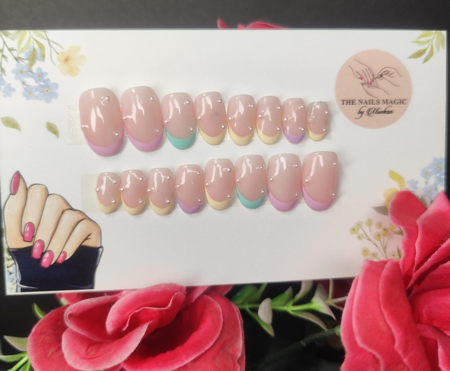 Pearl Pop French - Oval