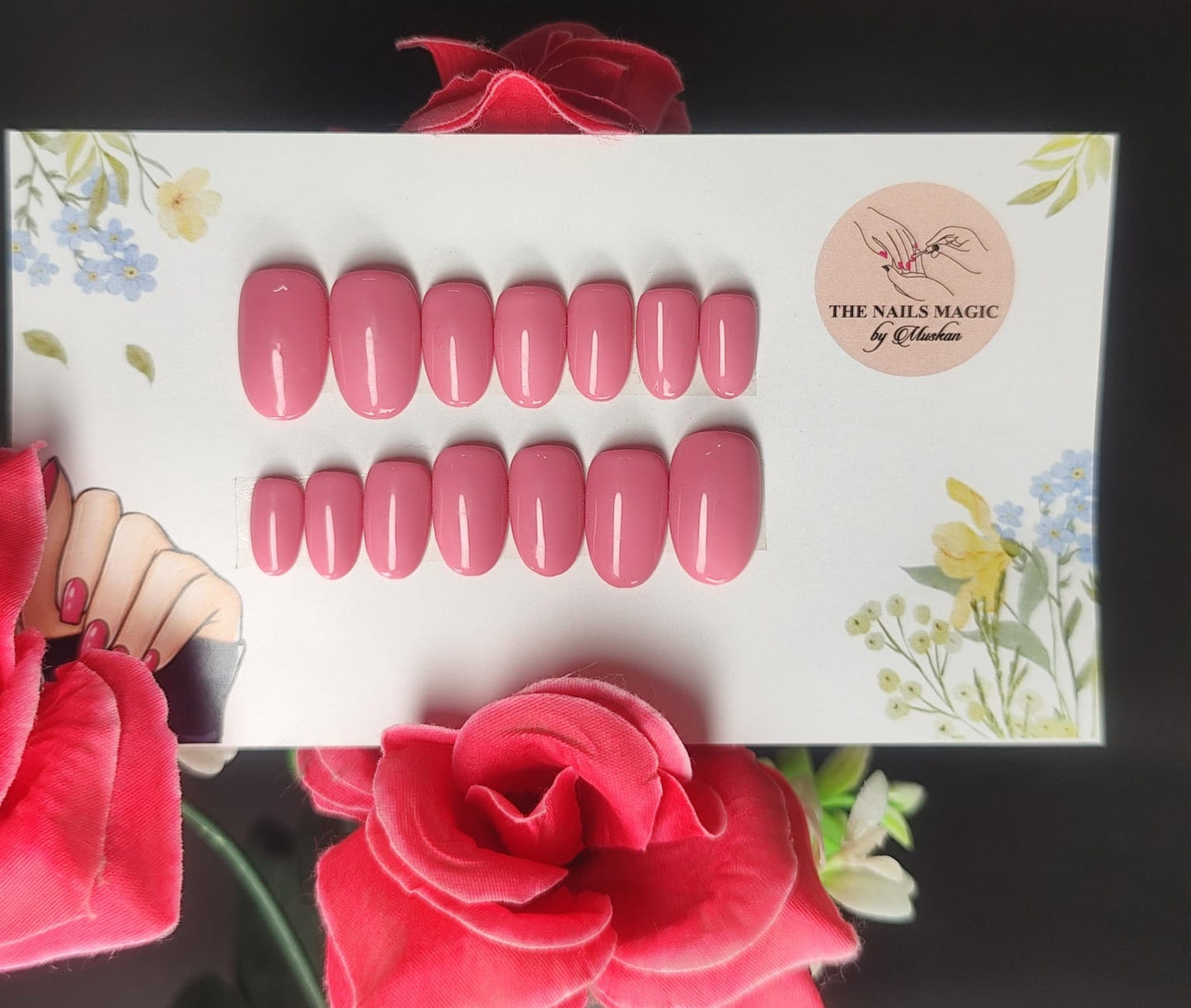 Cotton Candy Charm - Oval