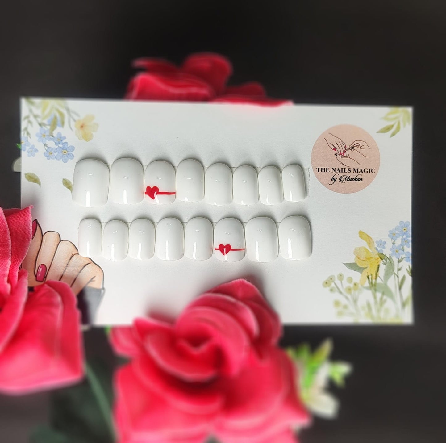 Heartfelt Charm - Short Square