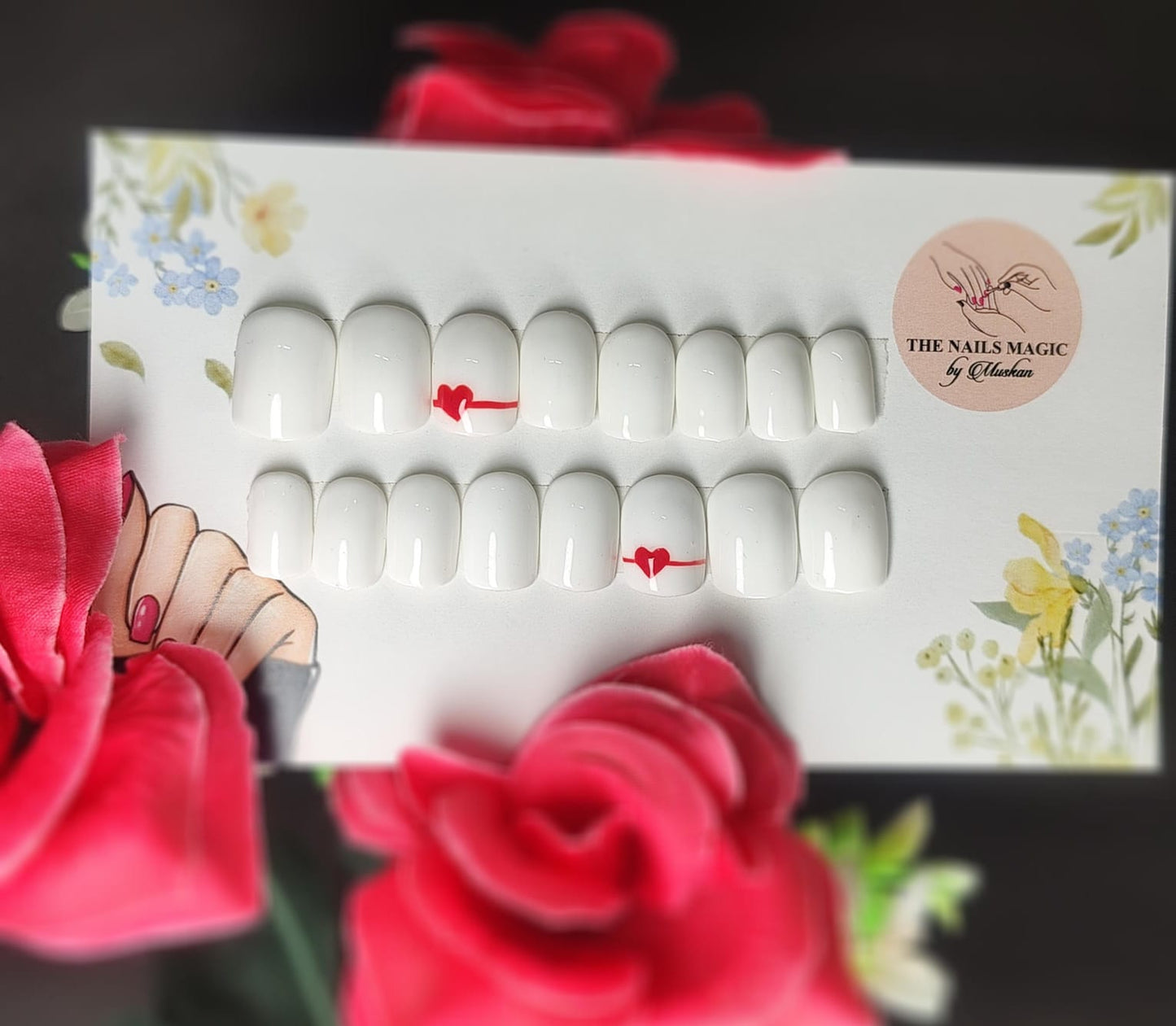 Heartfelt Charm - Short Square