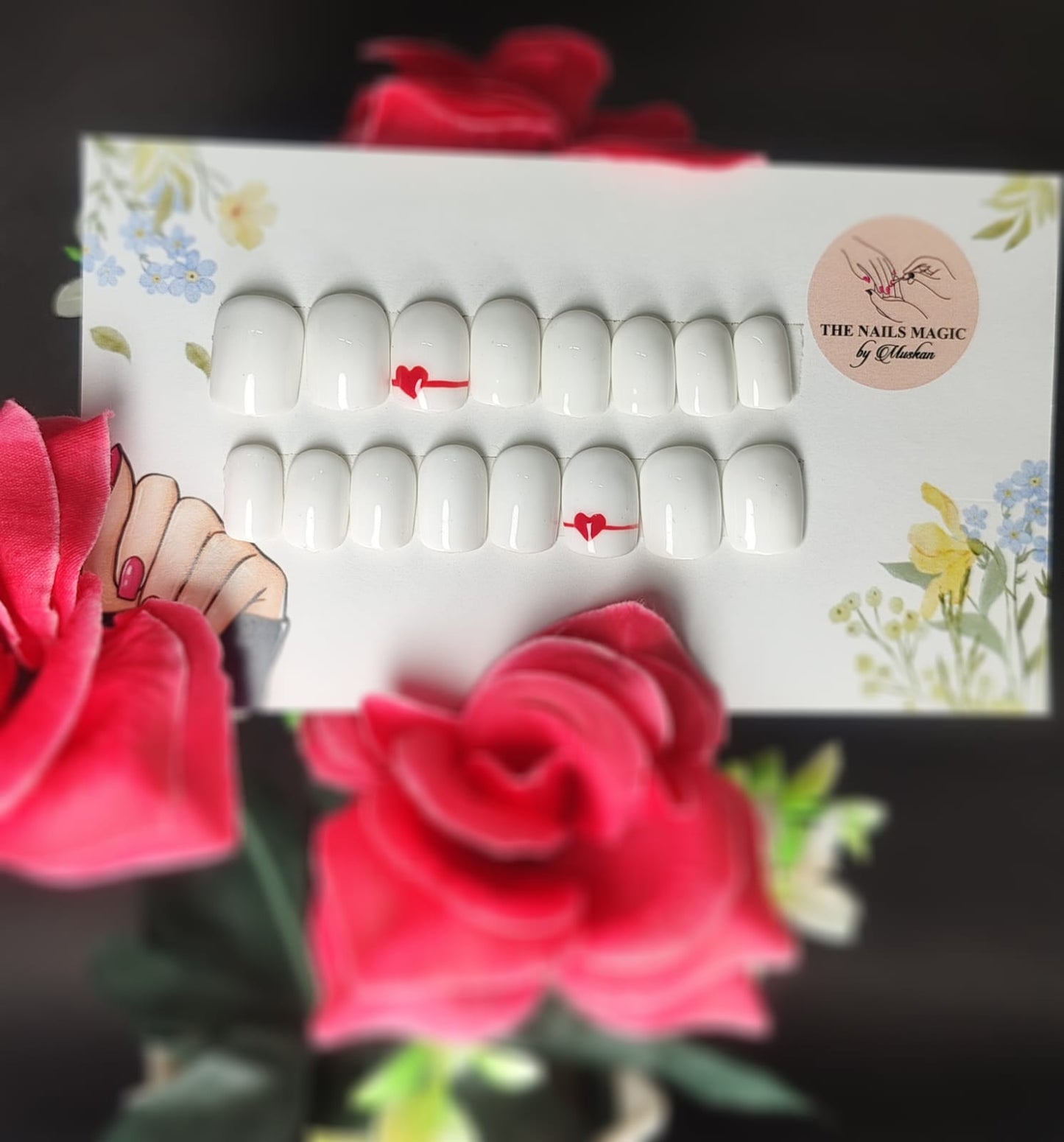 Heartfelt Charm - Short Square